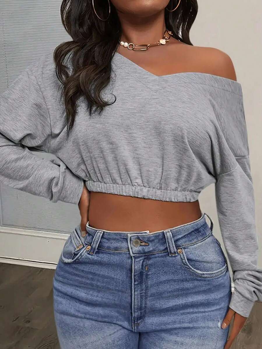 Dawn-Slayr cropped sweatshirt