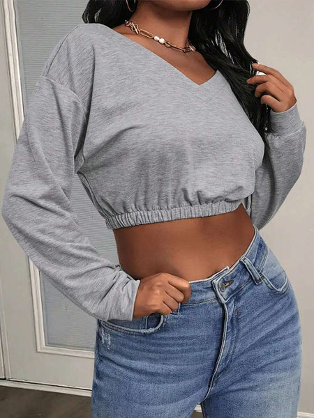Dawn-Slayr cropped sweatshirt