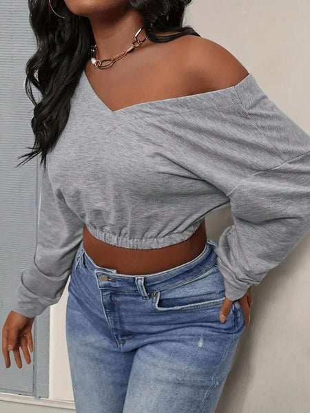 Dawn-Slayr cropped sweatshirt