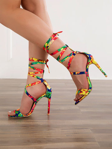 Being Honest gladiator stiletto - What's Your Chic