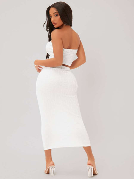 Vida top & skirt set