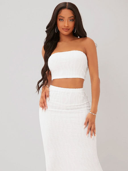 Vida top & skirt set