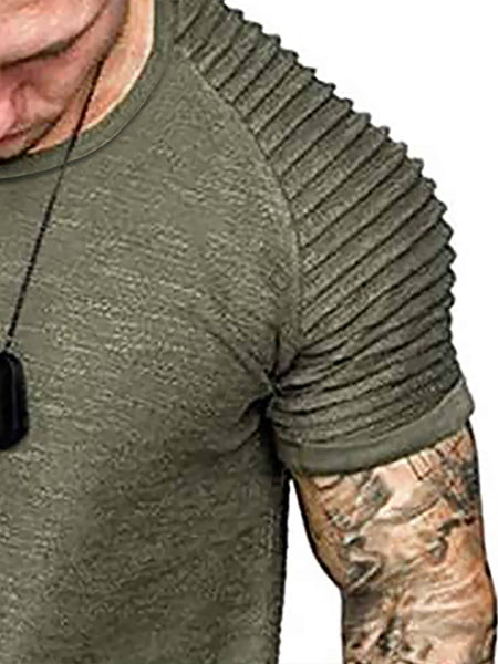 Phases ruched sleeve casual tee