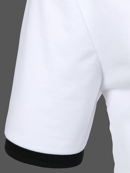 Power Move contrast polo shirt