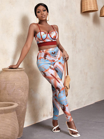 Broken Chains cami & leggings