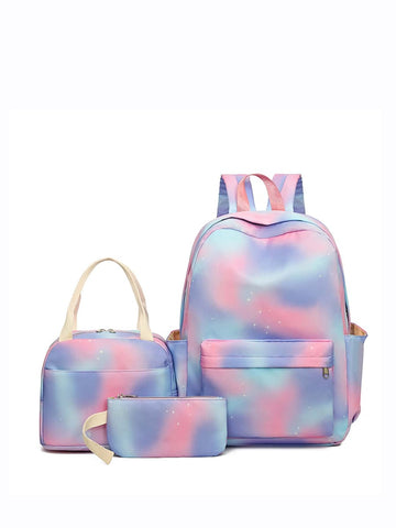 Cotton Candy Cosmos 3-piece backpack set