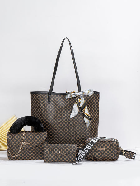 Monroe 4-piece tote bag set