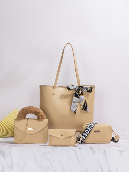 Monroe 4-piece tote bag set