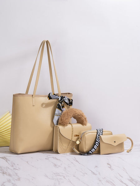 Monroe 4-piece tote bag set