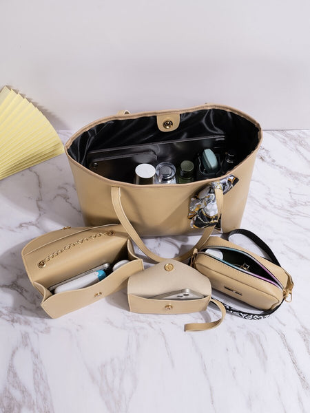 Monroe 4-piece tote bag set