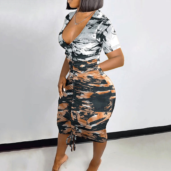 And It's Clear midi dress